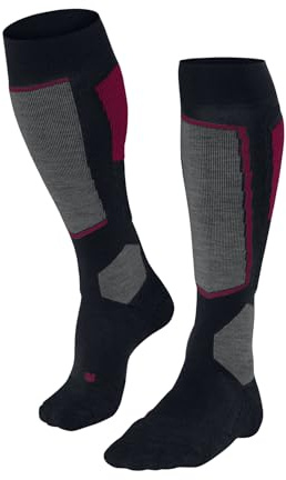 FALKE Damen SK2 Skisocken mittelstarke Polsterung antiblasen warm