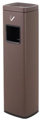 FFTDCYHT Poubelle à Cigarettes sur Pied, cendrier extérieur, Porte-Poubelle extérieur, conteneurs à déchets, conteneur à Cendres de 68 cm pour Restaurants, Bars