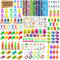 ASPIRE UK 120 Pack Assorted Mini Toys for Kids, Party Bag Fillers, Birthday Favours, Lucky Dip Toys, Classroom Rewards, Festival Prizes, Boys & Girls Party Supplies
