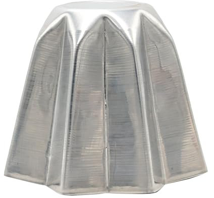 Sicignano Casalinghi Ingrosso Casalinghi Arredo Giardino Hotellerie Pandoro Backform aus Aluminium, Größen: 250 g, 500 g, 750 g, 1000 g, (500 g, 1 Stück)
