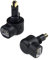 okcsc EXK (lado de auriculares) a 0,78 2 pines hembra (lado del cable) adaptador funciona para cable de 0,78 2 pines conectado a Sony MDR EX1000 EX800 MDR7550 EX600 conector de auriculares negro