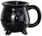 Bocguy Hexen Kaffeetasse, Hexenkessel Tasse, Witch Keramik Tasse, Zaubertasse, Witzige Tassen, Niedliche Becher, Witches Brew Mug für Geburtstags und Halloween Geschenke Schwarz Star 300ml