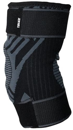 Tenace Codera Jiu Jitsu, Grappling - Protección Codos de Compresión y Acolchado MMA, BJJ, Muay Thai, Judo - Alta Durabilidad y Rendimiento Unisex (L)