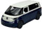 Welly Modell Auto Kompatibel mit VW Volkswagen ID. Buzz blau mit weißem Dach ca 1/34-1/39 Metal Modell Auto Die Cast Neu im Kasten