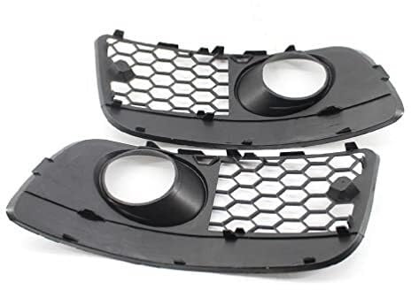 NVCPHGEDEK Griglia Anteriore Coppia di Griglie fendinebbia a Nido d'Ape per paraurti per Golf 5 MK5 Griglie radiatore Auto