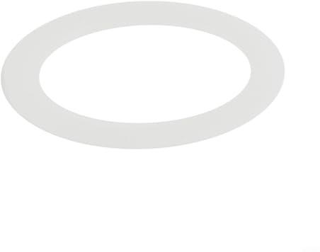 Guarnizione di ricambio in silicone per moka espresso, caffettiera, pentole in diverse misure, da 1 tazza a 12 tazze, bianco, anelli morbidi e flessibili per alimenti (1 tazza)