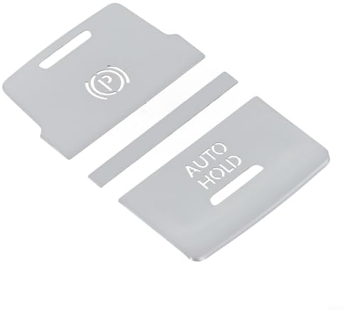Copertura adesiva di alta qualità per pulsante P sul freno a mano automatico per Golf 7 7.5 MK7 2015-2019 modelli (argento)