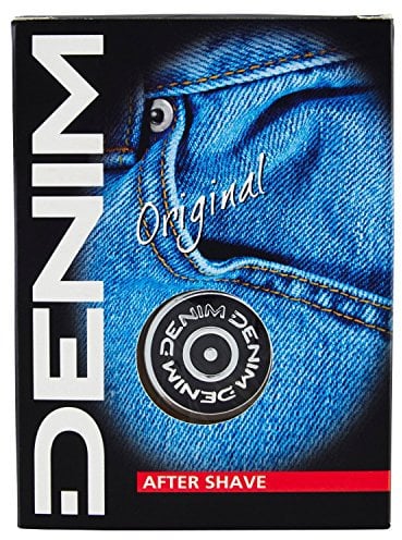 Denim After Shave, Original, Dopobarba Uomo, Pelle Tonificata e Rinfrescata dopo la Rasatura, 100 ml