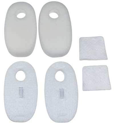 HQRP 2-pack Filter Kit fits Shark Rocket DuoClean series HV380, HV380UK, HV380UKT, HV380W, HV381, HV381C, HV382, HV384Q, UV380 Ultra-Light Stick Vacuum Cleaners, XFFH380 XPSTFH380 Parts