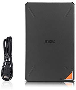 SSK SSM-F200 WIFI Dischi rigidi esterni 1TB HDD ad alta capacità wireless Smart Memory Hard Disk per iOS Per Mac (nero)