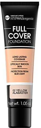 Bell HYPOAllergenic Full Cover Foundation 02 Yellow Alabaster, 30 g