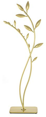 MYBA Porte-Manteau sur Pied Nordic Créativité Fer portemanteau Clothes Hanger Sol Hat Rack Salon Chambre Présentoir Accueil Manteau Porte (Color : Gold)