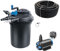 AquaOne Set filtro per laghetto, n. 53 CPF 10000, filtro a pressione regolabile, 18-80 W, pompa per laghetto, dimensioni fino a 12000 l