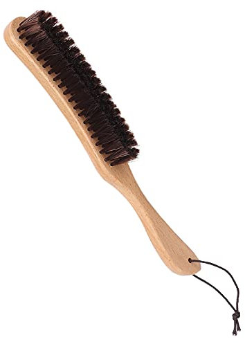 Kleiderbürste, Fusselentferner, Kleiderpflege Kleiderbürste, Fusselbürstenkamm, Antistatischer Pullover Fussel Haarentfernung Holzgriff Kleiderbürste Kamm, Holz Kleiderbürste
