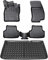 ELMASLINE 3D Gummimatten & Kofferraumwanne Set für Skoda Octavia III 2012-2020 (Limousine)