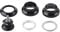Bike Headset, 34MM Aluminum Alloy Bicycle Headset Tapered Straight Front Fork for 28.6mm Bearing Spacer Smooth Precise Steering Control Enhanced Cycling Performance Improve Riding Experience Part