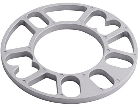 Universal Spurverbreiterungen, MoreChioce 8mm Spurverbreiterungen Radabstandshalter Metall-Spurverbreiterung Modifizierte Verbreiterte Radnabendichtungen Befestigungsscheiben für 4/5 Bolzen Rad