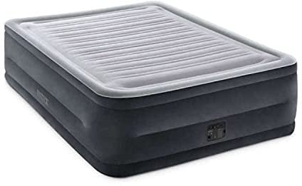 Intex Queen Comfort-Plüsch Luftbett mit Fiber-Tech RP, aufgeblasene Größe: 152 cm x 203 cm x 56 cm (64418ND)