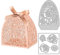 INFUNLY Pralinenschachtel Stanzformen Rose 3D Geschenkbox Metallstanzform Blume DIY Weihnachten Dekorative Geschenkbox Stanzformen Für Hochzeit, Party, Valentinstag, Halloween, Geburtstagsdekoration