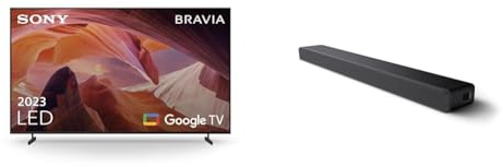 Sony BRAVIA | KD-85X80L | LED | 4K HDR | Google TV HT-A3000 3.1-Kanal Dolby Atmos Soundbar, Schwarz
