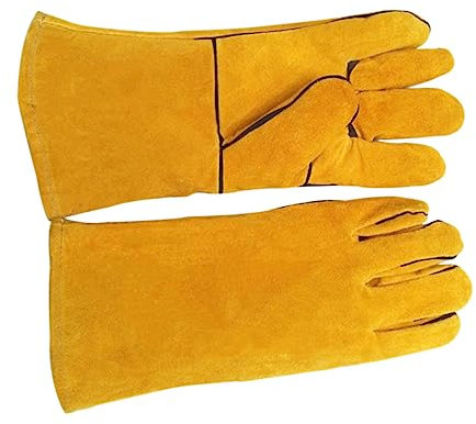 DOITOOL 1stk Anti-biss-handschuhe Trainingshandschuhe Für Vögel Handschuhe Zum Umgang Mit Vögeln Schutzhandschuh Vogel Handschuhe Bissfeste Handschuhe Für Hunde Tier Leder Katzenhandschuhe