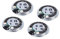 QUARKZMAN 8Ohm 1W 20mm Interno Magnete Altoparlante x 4pz Metallo Involucro per Casa Audio- Dispositivi Visivi [ Magnete, Metallo, Plastica ]
