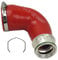 LLS-GERMANY Ladeluftschlauch Turboschlauch kompatibel mit VW, Au di, Seat, Sk oda, 1.9 TDI, 2.0 TDI, 3C0145828E, 3C0145828C, 3C0145828K, inklusive Halteklammer