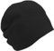 LOEVENICH Woll-Beanie Schwarz - Modische Beaniemütze und Trendiger Turban in Einem - One Size aus hochwertiger Schurwolle für Damen