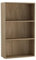 URBNLIVING Wide 3 Shelf Tier Wooden Bookcase Cabinet Storage Shelving Display Shelves Unit