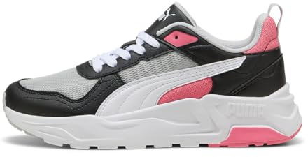 Puma Trinity 2 LT, Unisex Sneaker, COOL Light Gray-Puma White-Puma Black-Magic Rose,