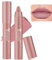 Matte Long Lasting Lip Sticks - Lip Pencil Water Crayon Proof Velvet Natural Lipstick (01#, 18.3g)