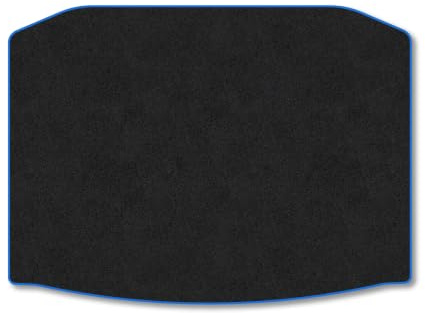 Cupra Leon [Hatchback] (2020+) Boot Mat Accessories Tailored Fit Carpet Boot Liner non Slip Blue Trim Full Coverage Compatible Accessory Protector Granulated Backing Hand-Finished