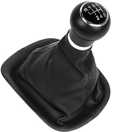 OTUAYAUTO Schaltsack Schaltmanschette mit Schaltknauf und Rahmen, als Komplettset Plug Play Ersatzteil Passend für Passat 3B, 6 Gang OEM: 3B0711113