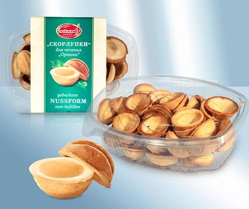 Lackmann Süßgebäck Nüsschen, ohne Füllung 250g