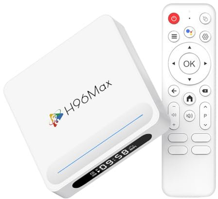 Generic Android 14 Smart TV Box Wifi6 BT5.4 Lettore multimediale 8K Set Top Box (4 GB 128 GB UK)