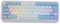 CIYODO 2.4G Wireless Keyboard Rgb Backlit Key Cordless Electronic Keyboard Portable Flat Design for Office and Gaming Ergonomic Silent Typing Experience Compact and Reliable
