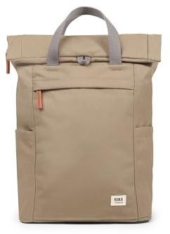 ROKA London Finchley A Medium Recycled Canvas Taupe