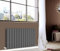 NRG 600x884mm Anthracite Horizontal Designer Radiator Central Heating Flat Panel Double Column