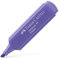 Faber-Castell 154656 - Scatola con 10 Marcatori Fluorescenti - Tonalità Pastello - Textliner 46 - Lilla Pastello
