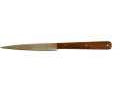 PRADEL EXCELLENCE Couteau A SAIGNER Couteau Tue Coq Manche Bois 3 Rivets Acier Inoxydable 21 cm Réutilisable Pliable Classique Unisex