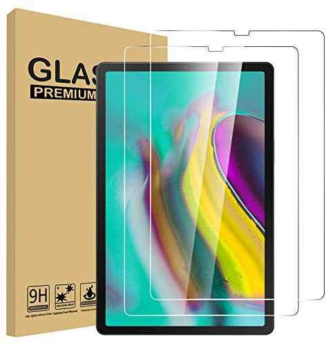 Lspcase Galaxy Tab S5e / Galaxy Tab S6 10.5 Panzerglasfolie [2 Stück] - 9H Schutzfolie HD Displayschutzfolie Tempered Glas Folie für Samsung Galaxy Tab S6 / S5e 10.5 SM-T720 SM-T725 SM-T860 SM-T865