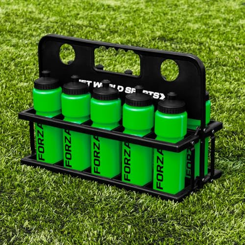 FORZA 10 Water Bottles & Carrier [750ml] - BPA Free Plastic - Variety Of Colours (Green)