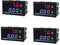 TopHomer Mini Digital Voltmeter Amperemeter DC 100V 10A Panel Amp Volt Spannung Meter Tester Blau Rot Dual LED Anzeige (4 Stück)