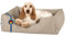 BedDog Hundebett Zara, Hundekissen mit abziehbaren waschbaren Bezug, Hundekorb, Hundesofa, für kleine Hunde, S