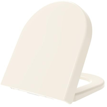 Grünblatt WC Sitz passend zu Villeory & Boch Subway Absenkautomatik und abnehmbar zur Reinigung, Material Duroplast (passend zu Subway 1.0 Farbe Pergamon)