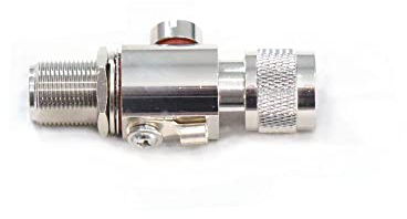 Paradar antenna surge protector lightning arrester, N-type, 10kA