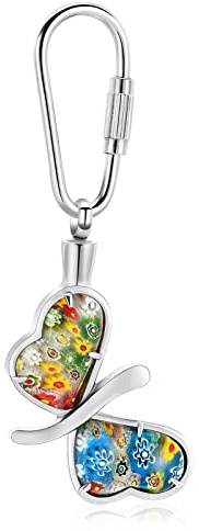 Minicremation Cremation Jewelry for Ashes - Memorial Keepsake for Beloved's Ashes Urn Pendants Butterfly Cremation Necklace for Ashes for Women