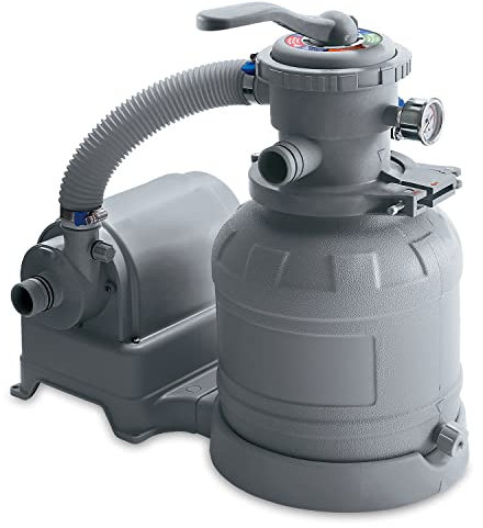 Funsicle 10in Sand Filter Pump for Above Ground Pools, 1100 GPH Flow Rate
