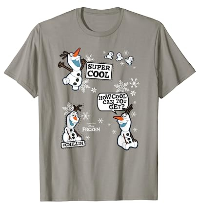 Disney Frozen Olaf Patches T-Shirt