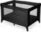 My Babiie Travel Cot - Lightweight, From Birth to 15kg, Easy Fold & Compact, Travel Bag, 120cm x 60cm Padded Mattress - Quilted Black